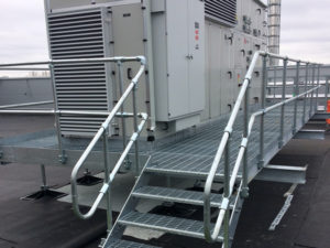 Air handling support steel